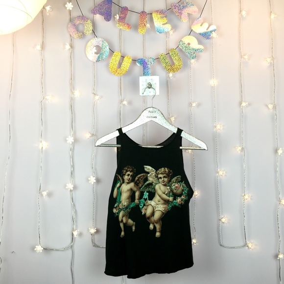 ✨COMING SOON!✨ Wildfox Cherubs Angel Baby Tank XS - Picture 4 of 8